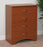 Drive Medical Oslo Collection Chest Cherry 21 W X 29-1/2 H X 18 D Inch 3 Drawers - CTL300A010-A