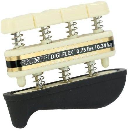 Fabrication Enterprises CanDo Digi-Flex Hand Exerciser Tan XX-Light, 0.75 lb, - 10-0751