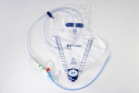 Dover - Indwelling Catheter Tray Foley / Coude Tip 18 Fr. 5 cc Balloon Silicone - PP18CSD