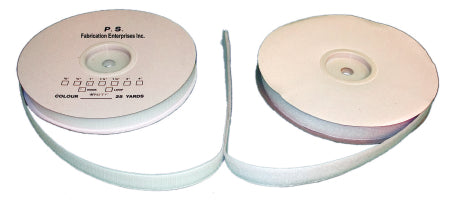 Fabrication Enterprises Self-Adhesive Hook Strapping 1 Inch X 10 Yard White - 24-7012