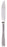 Fabrication Enterprises Knife Weighted / Straight Silver Stainless Steel - 61-0020