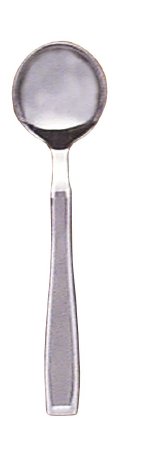 Fabrication Enterprises - Soup Spoon Weighted / Straight Silver Stainless Steel - 61-0023