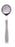 Fabrication Enterprises - Soup Spoon Weighted / Straight Silver Stainless Steel - 61-0023