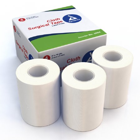 Dynarex Dynarex Medical Tape Cloth 3 Inch X 10 Yard White NonSterile - 3564