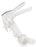 Welch Allyn KleenSpec 580 Series Premium Vaginal Speculum Pederson NonSterile OR Grade Acrylic Small Double Blade Duckbill with Sheath Disposable Light Source Compatible - 58000S