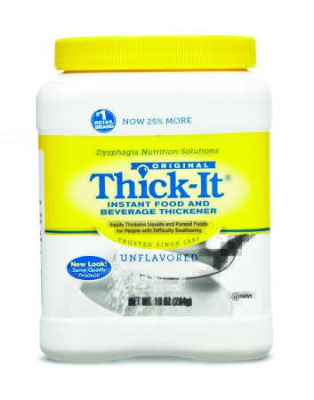 Kent Precision Foods Thick-It Food and Beverage Thickener 10 oz. Canister Unflavored Ready to Use Consistency Varies By Preparation - J584-H5800