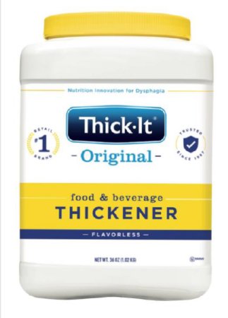 Kent Precision Foods Thick-It 2 Food and Beverage Thickener 36 oz. Canister Unflavored Ready to Use Consistency Varies By Preparation - J587-C6800