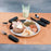 Patterson Medical Supply Sure Grip Teaspoon Bendable / Weighted Black Stainless Steel - 81546654