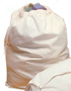 Fashion Seal Uniforms Fashion Shield Laundry Bag Straight Bottom 40 X 40 Inch - 55025-WHT