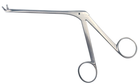 BR Surgical BR Surgical Nasal Forceps Weil-Blakesley 7-1/2 Inch Surgical Grade Stainless Steel NonSterile NonLocking Finger Ring Handle Straight 4.8 mm Wide Tips - BR46-22304