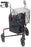Drive Medical drive Deluxe 3 Wheel Rollator Blue Aluminum Frame - 10289BL