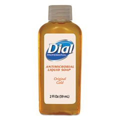 Lagasse Liquid Dial Gold Antimicrobial Soap Liquid 2 oz. Bottle Scented - DIA06059
