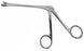 BR Surgical BR Surgical Nasal Forceps Hartmann 7-1/2 Inch Surgical Grade Stainless Steel NonSterile NonLocking Finger Ring Handle Straight 9 mm Round Tips - BR46-23509