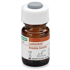 Bio-Rad Laboratories Lyphochek Assayed Control Anaemia 1 X 3 mL - 500X