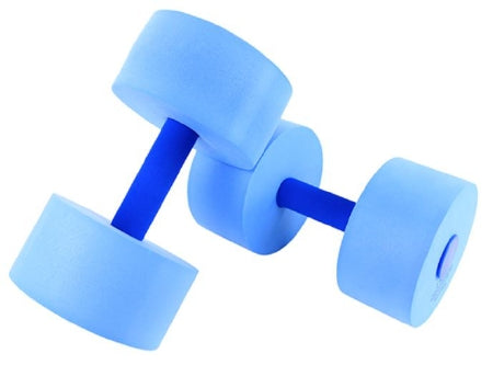 CanDo Hand Bar - Aquatic Dumbbell Pair Round Heads 2 lbs. - 20-4021B