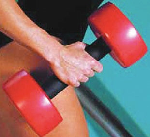 Fabrication Enterprises CanDo Aquatic Exercise Bar Red - 20-4021R