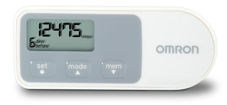 Omron Healthcare Tracking Pedometer 2-Mode, Tri Axis Walking 7 Day Memory - HJ-320