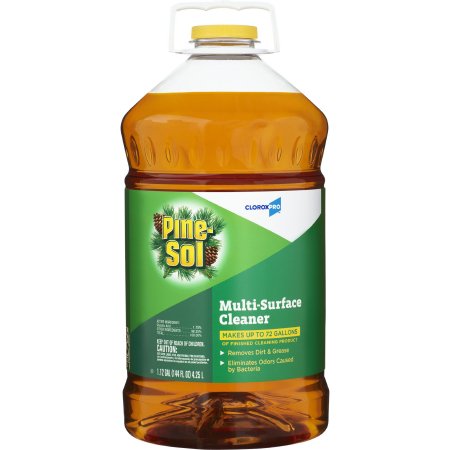 CloroxPro Pine-Sol - Surface Cleaner Oil Based Manual Pour Liquid Concentrate 144 oz. Bottle Pine Scent NonSterile - 35418