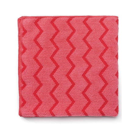 Saalfeld Redistribution Hygen Cleaning Cloth HYGEN Medium Duty Red NonSterile Microfiber 16 X 16 Inch Reusable - FGQ62000RD00