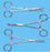 Busse - Hemostatic Forceps busse Kelly 5-1/2 Inch Length Floor Grade Stainless Steel Sterile Ratchet Lock Finger Ring Handle Curved - 774