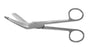 Padgett - Bandage Scissors Darling Eccentric 6-1/2 Inch Length Surgical Grade Stainless Steel NonSterile Finger Ring Handle Angled Blade Blunt Tip / Blunt Tip - PM-4126