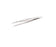 American Diagnostic Corp ADC Splinter Forceps 4-1/2 Inch Floor Grade Stainless Steel NonSterile NonLocking Thumb Handle Straight Fine Serrated Tips - 332