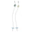 Buttonhole AVF - Arteriovenous Fistula Needle 16 Gauge 1 Inch 12 Inch Tubing Without Port - BH-2006PE