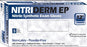 NitriDerm EP - Exam Glove Small NonSterile Nitrile Extended Cuff Length Fully Textured Blue Chemo Tested - 182100