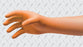 NitriDerm EP Orange - Exam Glove Medium NonSterile Nitrile Extended Cuff Length Fully Textured Orange Chemo Tested - 189200