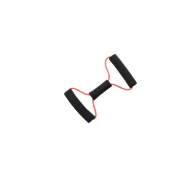 Fabrication Enterprises CanDo BowTie Exercise Resistance Tubing Red 14 Inch Length Light Resistance - 1341446