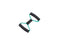 CanDo BowTie - Exercise Resistance Tubing with Handles Green 14 Inch Length Medium Resistance - 10-5573