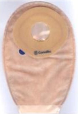 Esteem+ - Ostomy Pouch One-Piece System 12 Inch Length 1-13/16 Inch Stoma Drainable Pre-Cut - 416729