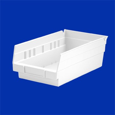 Health Care Logistics Health Care Logistics Shelf Bin White Industrial Grade Polymers 4 X 6-5/8 X 11-5/8 Inch - 1445W