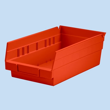 Health Care Logistics Health Care Logistics Shelf Bin Red Industrial Grade Polymers 4 X 6-5/8 X 11-5/8 Inch - 1445R