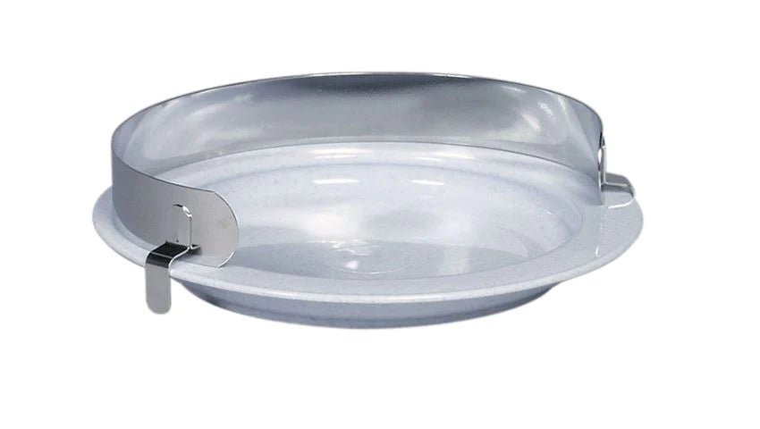 AliMed - Plate Guard Silver Reusable Stainless Steel 8-1/2 X 11 Inch - 8132