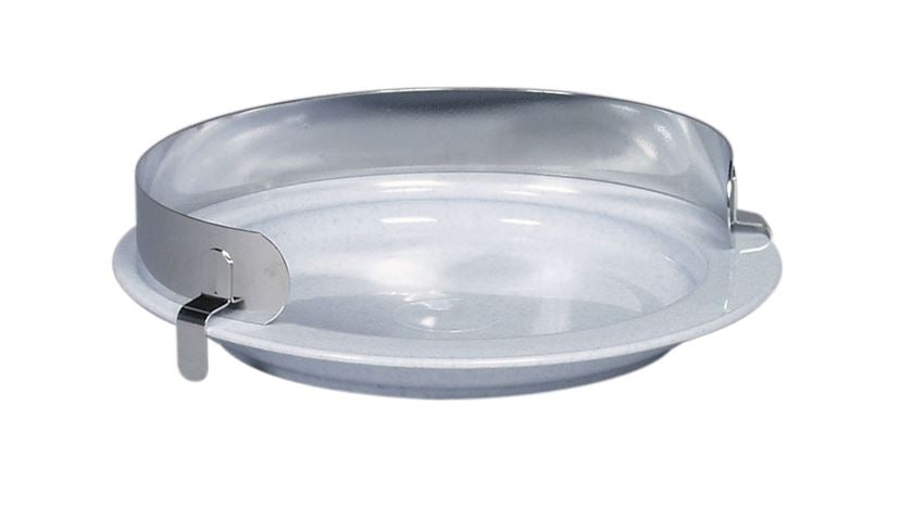 Alimed AliMed Plate Guard Silver Reusable Stainless Steel 8-1/2 X 11 Inch - 8132