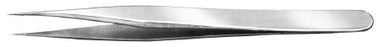 Bausch+Lomb - Forceps Jeweler 4-3/4 Inch Length Stainless Steel NonSterile NonLocking Thumb Handle Straight Fine Pointed Tips with Tying Platform - E1947 T1