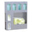 Omnimed Hygiene Dispensing Station Stainless Steel Wall Mount - 307000