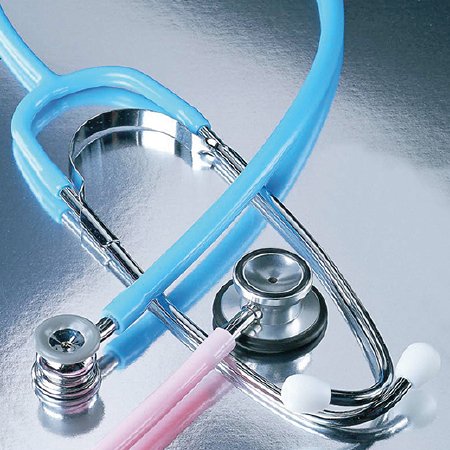 Proscope 675 - Pediatric Stethoscope Pink 1-Tube 21 Inch Tube Double-Sided Chestpiece - 675M