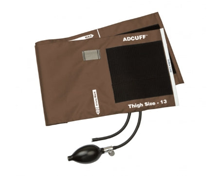 American Diagnostic Corp Adcuff Inflation System Adult Thigh 40 - 66 cm Nylon - 865-13TBK