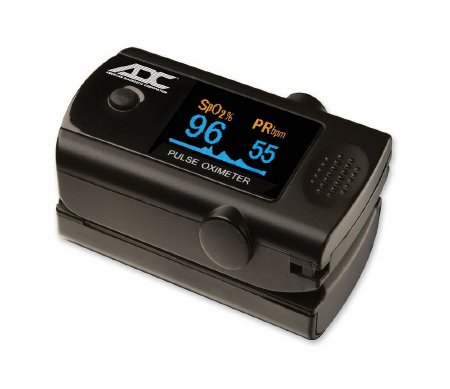 American Diagnostic Corp Diagnostix 2100 Fingertip Pulse Oximeter 2 AAA Batteries - 2100OR