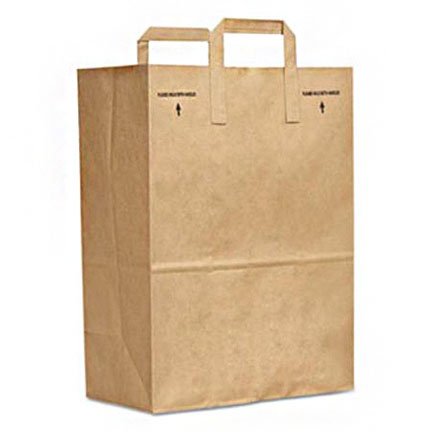 Lagasse General Supply Grocery Bag Brown Kraft Paper 1/6 70 lbs. - BAGSK1670EZ300