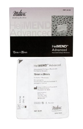 Miltex HeliMEND Advanced Absorbable Collagen Membrane Collagen 15 X 20 mm - 62-206