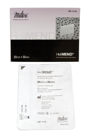 Miltex HeliMEND Absorbable Collagen Membrane Collagen 20 X 30 mm - 62-204