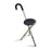 Nova Ortho-Med NOVA Seat Cane Nova Aluminum 35 to 39 Inch Height Black / Silver - 3091