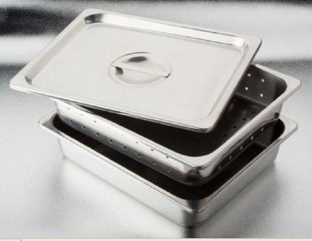 Dukal - Instrument Tray Perforated Stainless Steel 3.93 X 10.23 X 12.59 Inch - 4271P