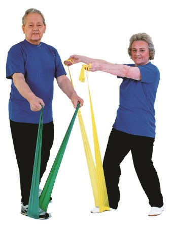Fabrication Enterprises Thera-Band Exercise Resistance Band Red 25 Yard Light Resistance - 10-1237