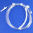 Custom Medical Specialties Suction Connector Tubing 15 Foot Length Sterile Single Spike Connector Clear - CMS-1212