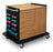 Hausmann Industries - Storage Unit with Exercise Equipment 25 Piece Set with Mobile Unit 1 to 5 lbs. - 5556-100