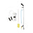 FabLife Standard - ADL Hip / Knee Equipment Kit Reacher - 32 Inch Length / Shoehorn - 18 Inch Length - 86-0071